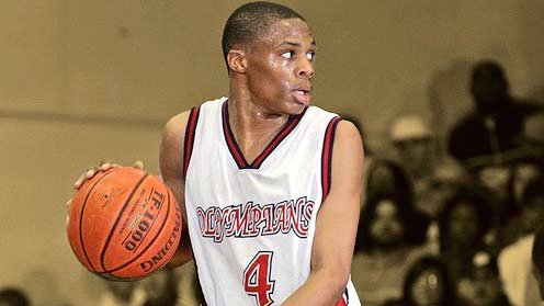 LeeMillerElite's tweet photo. Russell Westbrook:

-Was only named 3rd Team All State his Senior yr in High School

-Only started 1 game his freshman year at UCLA.

#Dedication
#NBAFact https://t.co/GB6cCgAS8L