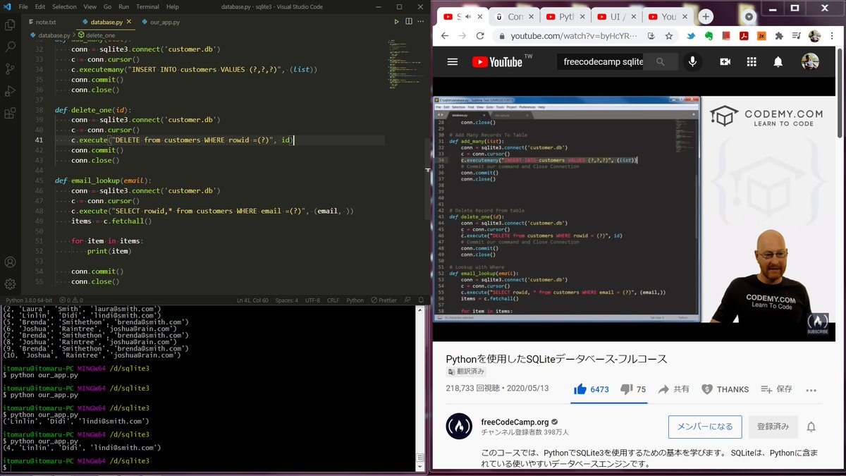 izag82161's tweet image. 🐧R4D450 #100DaysOfCode 

#Flask - project restructure
#SQLite3 - completed short course
#Blender - 4th rev. of basic op.
#UI - wireframe &amp;amp; design in #Figma  

お疲れさまでした！
少し読書をしてから寝ます🥱💭
#夜活 #今日の積み上げ #FullStackDev