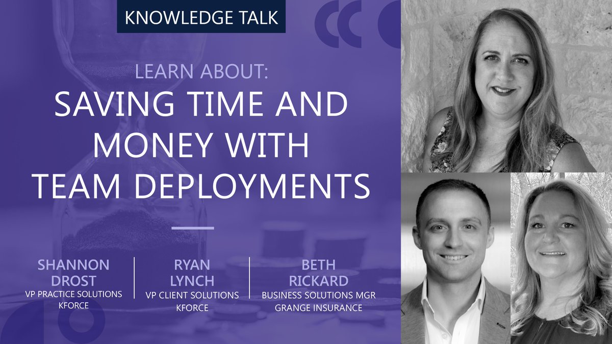 Register for our free Knowledge Talk on 8/25 to learn about team deployments and how this #hiring strategy can save your business time and money: kfrc.co/3jsalDH #TalentAcquisition #ManagedTeams