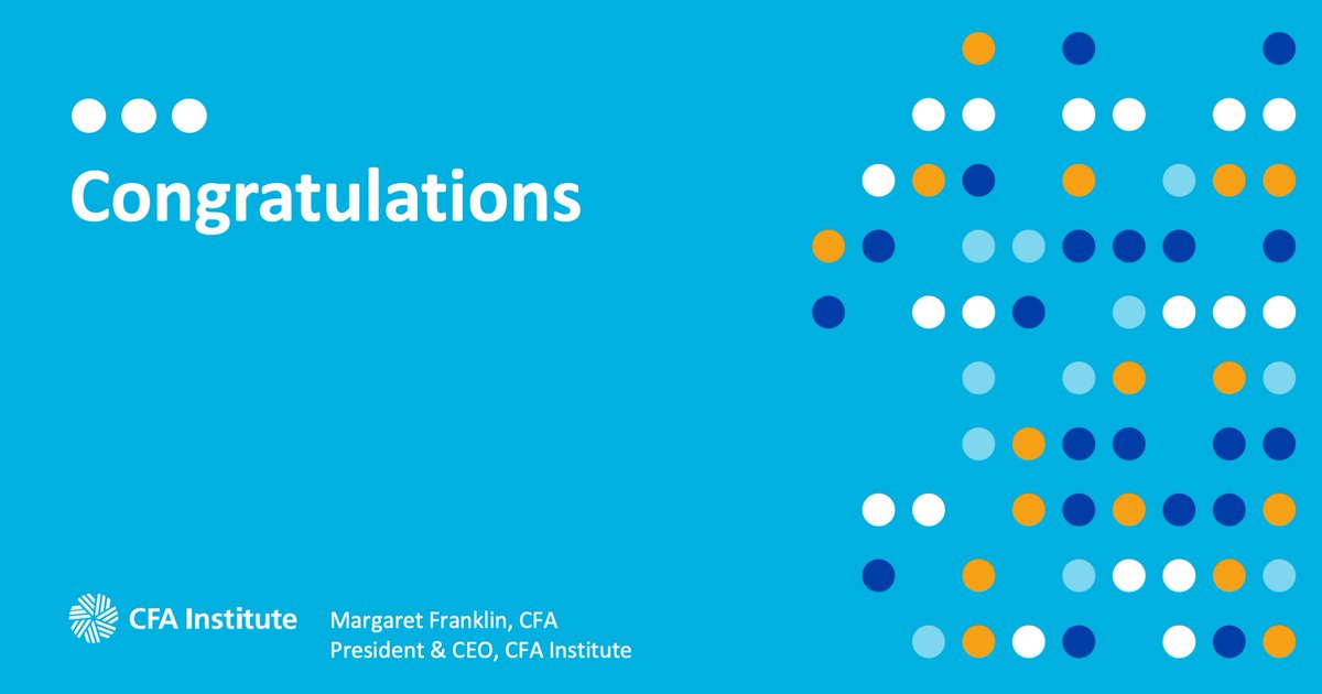CFAInstituteCEO's tweet image. Today the full results for the CFA Program exams in May are available. My sincere congratulations to those who have passed. I admire all of our candidates for their dedication during these trying times. Learn more: bit.ly/3fPEw6V