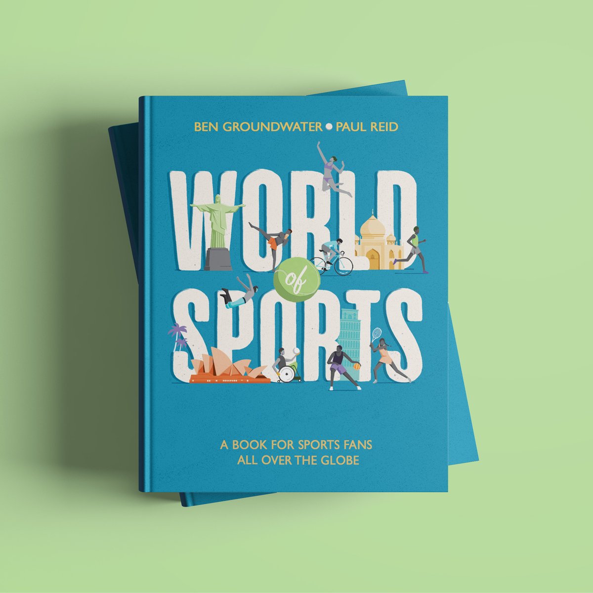 Following my last post, here's one of the covers I created for the World of Sport book. Sadly not the chosen option but it did give me a taste for some more publishing action.