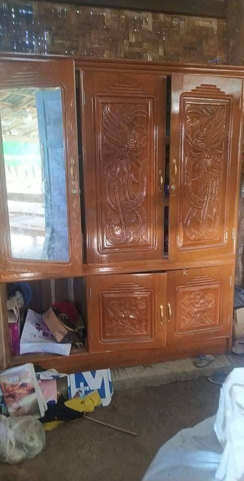 MyatHninMo7's tweet photo. Military Terrorists destroyed civilians' properties &amp; burned down houses in Myintant village, Depayin Tap, Sagaing on the morning of Aug 10. Terrorists also opened gunfires &amp; abducted civilians. #Aug10Coup #WhatsHappeningInMyanmar https://t.co/ze0wQNUyV4