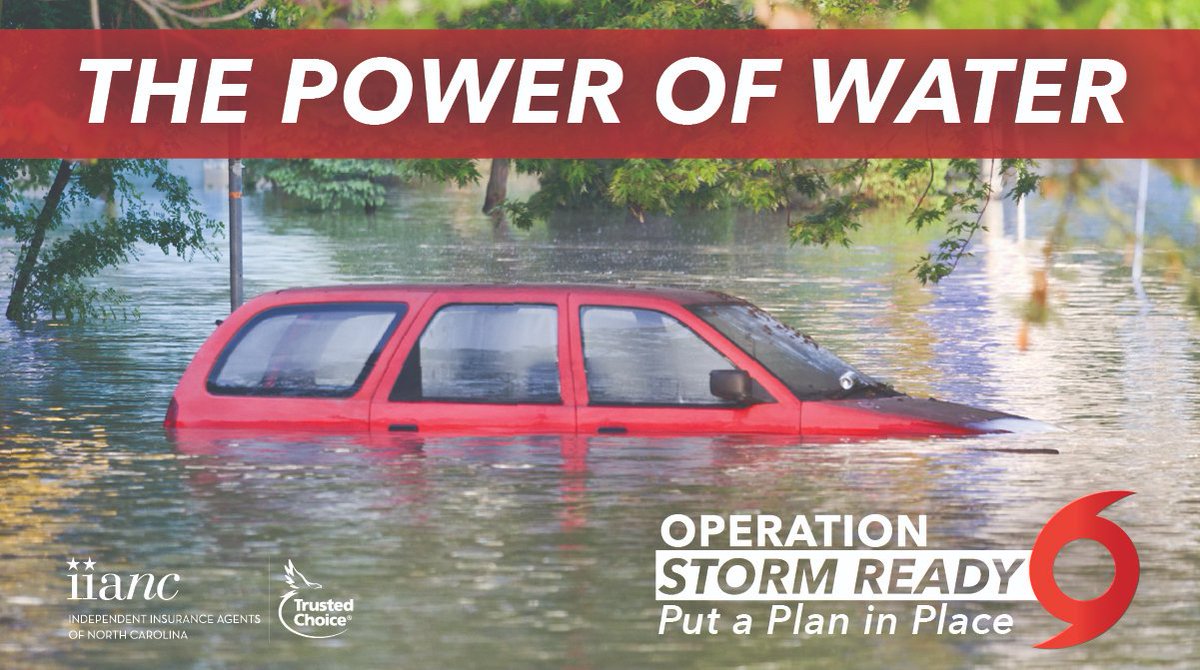 InsuranceIsland's tweet photo. Being #StormReady this hurricane season also means making sure your car has proper coverage. Did you know just 12 inches of water can carry away a vehicle? Take the time to review your insurance policy with the help of a local agent and #PutAPlanInPlace https://t.co/h9xX17iAgX