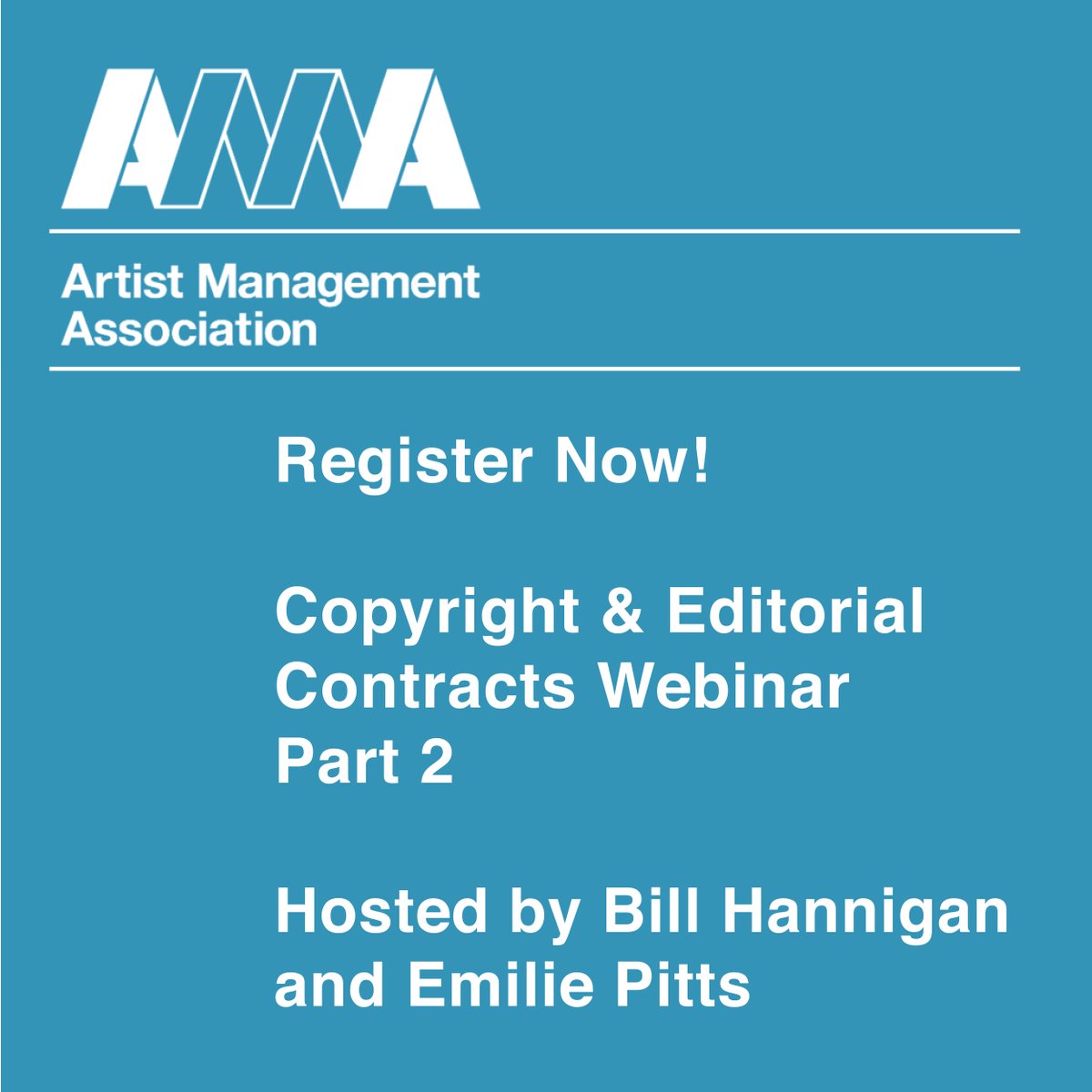 Artist Management Assocation tweet media