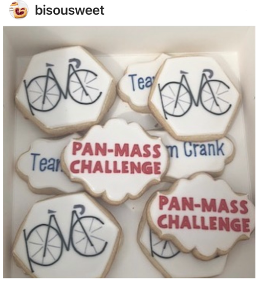 Celebrating Year 15 riding the Pan Mass Challenge <a href="/PanMass/">Pan-Mass Challenge</a>! SO grateful 2 everyone who have supported me &amp; Dana Farber 4 so many years! Still time 2 donate @ give.pmc.org/kc0180
Ps Missed these amazing🚴‍♀️❣️#Thesqueakymixer cookies. 
#PanMassChallenge #Boston #givingTuesday