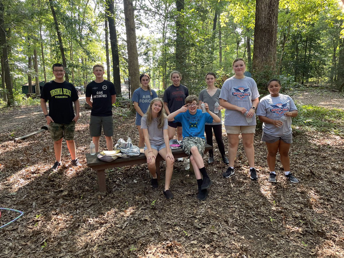 Teen Academy 2021 taking on the Chesterfield County Parks and Recreation Challenge Course today!! <a href="/CCPDVa/">Chesterfield Police</a> @ColJSKatz <a href="/CCPRVA/">Chesterfield VA Parks and Recreation</a>