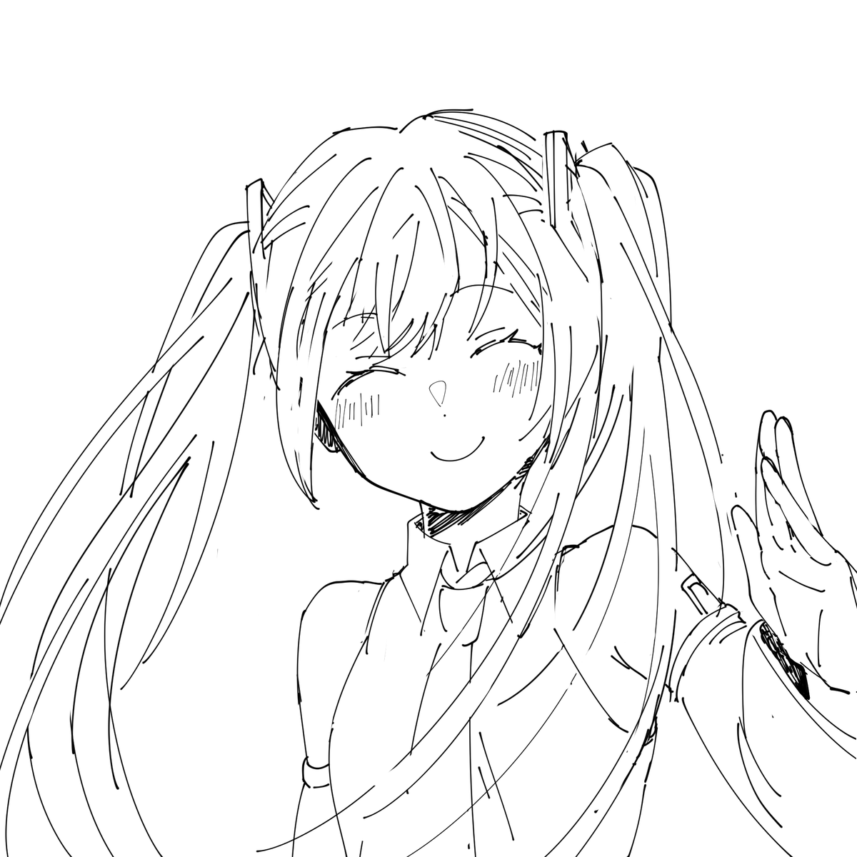 30分落書き
#初音ミク 