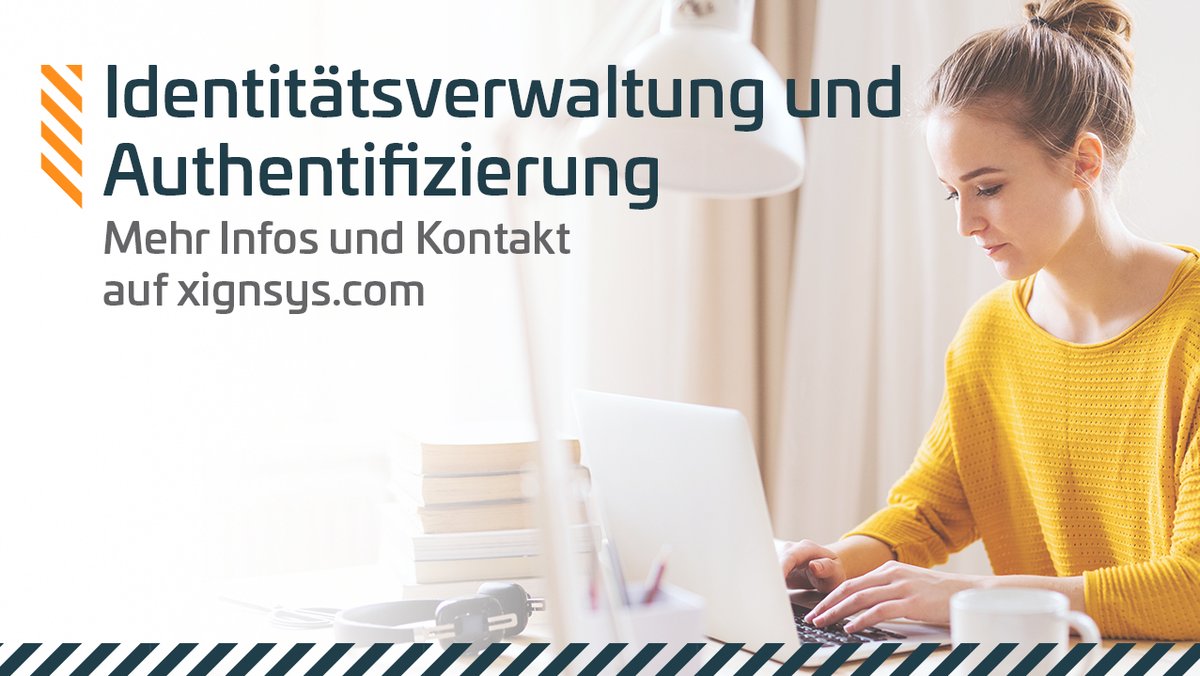 XignSys's tweet photo. XignSys konkret! Thema: Identitätsverwaltung
Kann man sicher digital authentifiziert werden, ist es leicht sich von überall aus für bspw. Veranstaltungen an-/abzumelden o. Nutzerkonten zu verwalten. #XignIn schafft das bequem & ohne zusätzliche Hardware.➡️https://t.co/9Hbt4wGI1F https://t.co/2IbEGvIARk