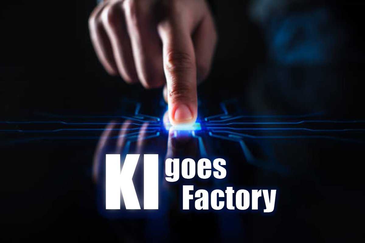 #KI in der Produktion: Jetzt auch auf YouTube: youtube.com/channel/UCc3J8…
🏭kigoesfactory.de
<a href="/gestaltrobotics/">Gestalt Robotics</a> <a href="/schienal/">AS</a> <a href="/FZI_official/">FZI</a> <a href="/KiWerk/">--</a> <a href="/pluszehn/">plus10</a> 
#AI #ML