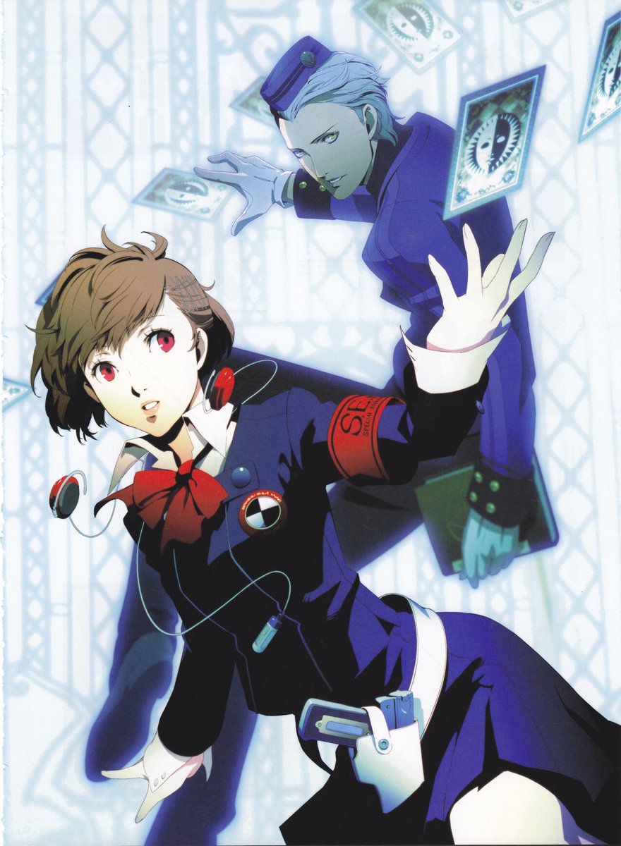 AzulOTD's tweet image. Good morning ! 

Today’s first blue character of the day is Theodore from Persona 3 Portable !