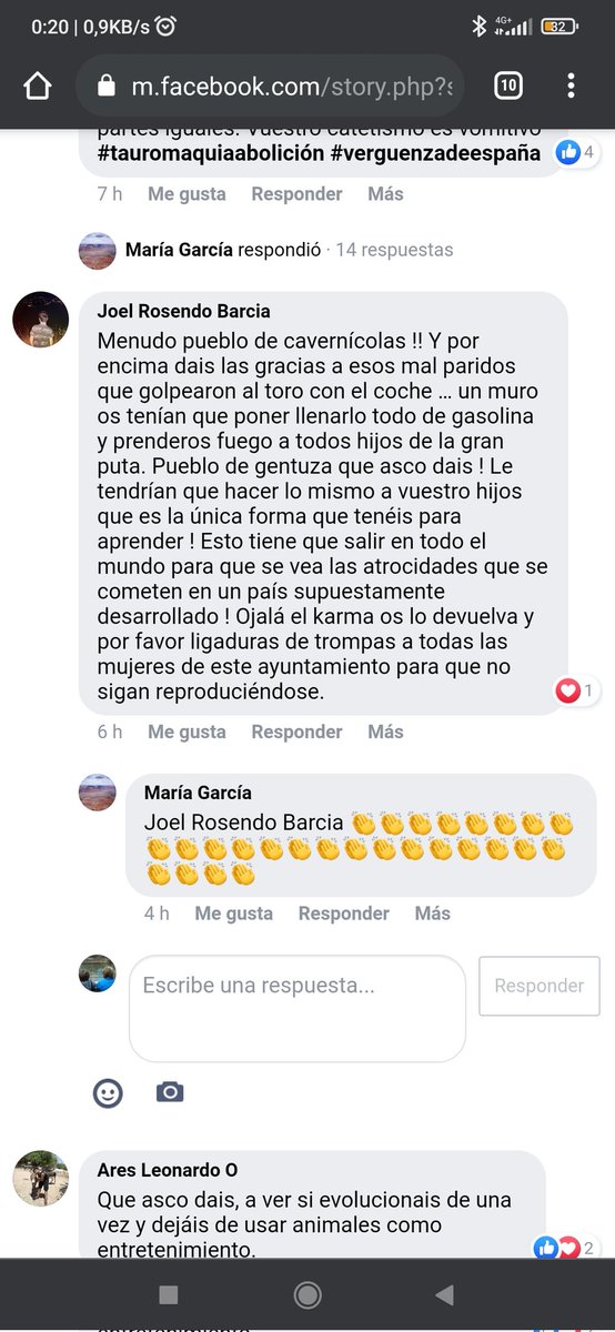 protectorplanet's tweet photo. @PartidoPACMA Es normal que se meta a todos en el mismo saco? Tenemos que aguantar tales comentarios gente que tampoco está a favor de tales eventos? https://t.co/iJ14dGbp0K