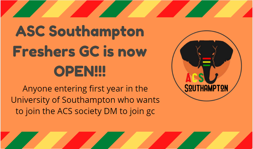 SotonACS's tweet photo. Congratulations everyone on finishing A levels!!! Our freshers GC is now open!!!! DM to join!! #alevelresults2021 #alevels2021 #ALevelResults https://t.co/IlcuAEuNwu