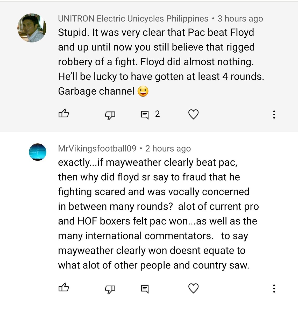 TstreeT_Contro's tweet photo. Manny fans still crying #PacSpence https://t.co/cm6WDd676Q