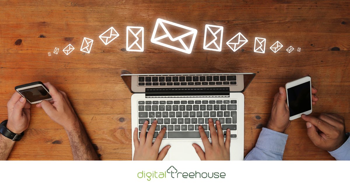 treehouse_tips_'s tweet photo. Draw attention to your brand with the use of an animated logo. Emails can easily display animated GIFs that loop or play once the email is opened. Let us help you design, plan, and strategize a successful email marketing campaign with our services at Digital Treehouse. https://t.co/xpzRFRKlLf