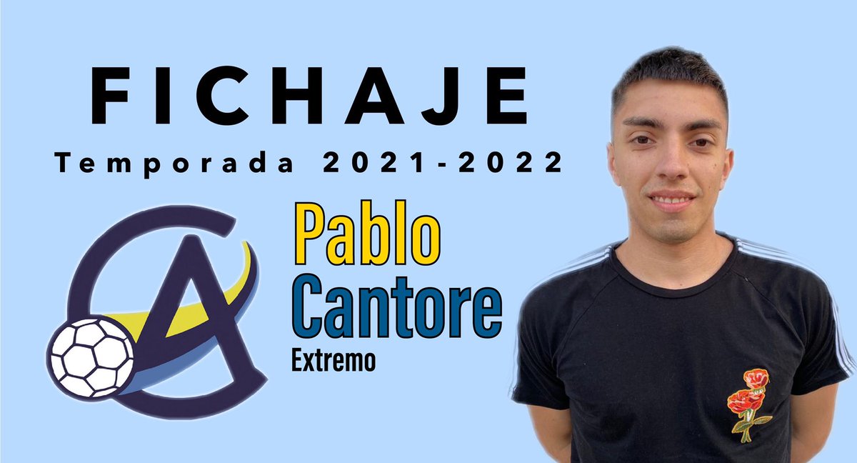 FICHAJE 🖋 | Pablo Cantore ficha por el Balonmano Ciudad de Algeciras.
bmciudaddealgeciras.com/component/cont…
