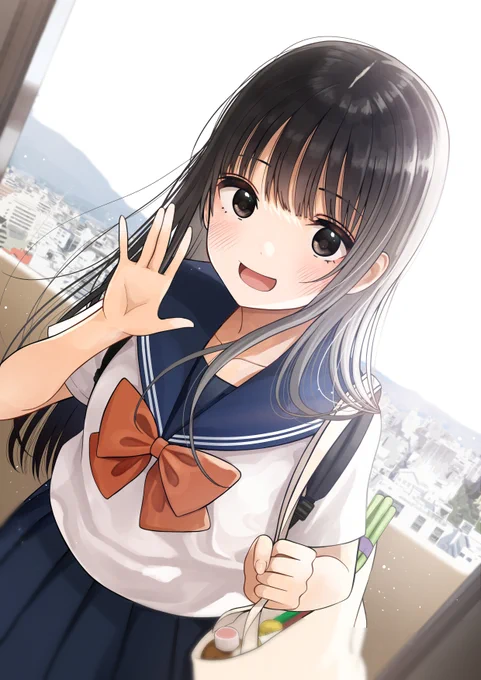 「叔父さん、こんにちは♪」 