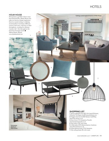 Bag the look of a luxe local hotel in your own home

In our new issue, we asked home interior shops to match the décor and design of some of Cardiff’s most popular hotels…

See the feature here: bit.ly/2VHQSqz

#cardiffhotel #cardiff