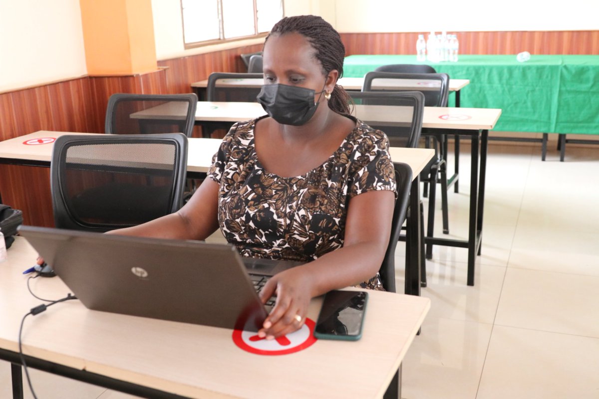UR_CoE's tweet photo. Today the 10th August 2021 is day II of the #PEBL Workshop to Upload the Human Resource Management Module on the #UReLearning Platform, organised byUR-CE with the support of UR PEBL Project, taking place in the UR Remera Campus. https://t.co/IYBN9EOk1J