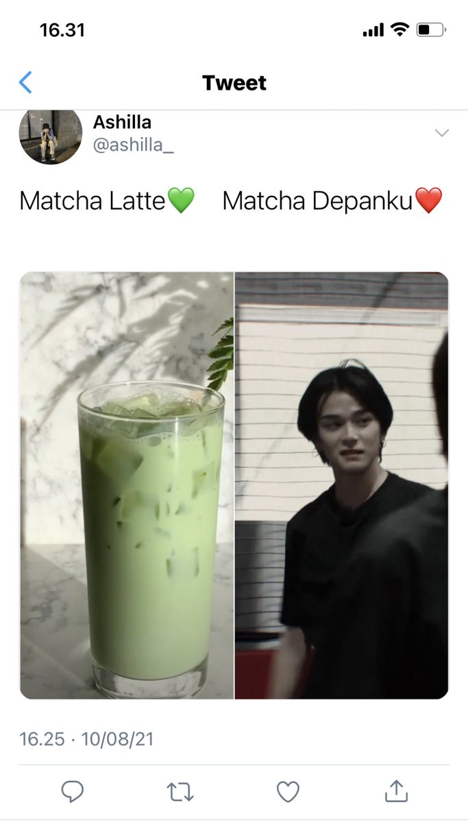 purpelink's tweet photo. Treasure Alternatif Universe 

             𝑀𝑎𝑡𝑐𝘩𝑎 𝐷𝑒𝑝𝑎𝑛

                           —‘ Hamada Asahi AU https://t.co/54C8qsXBrp