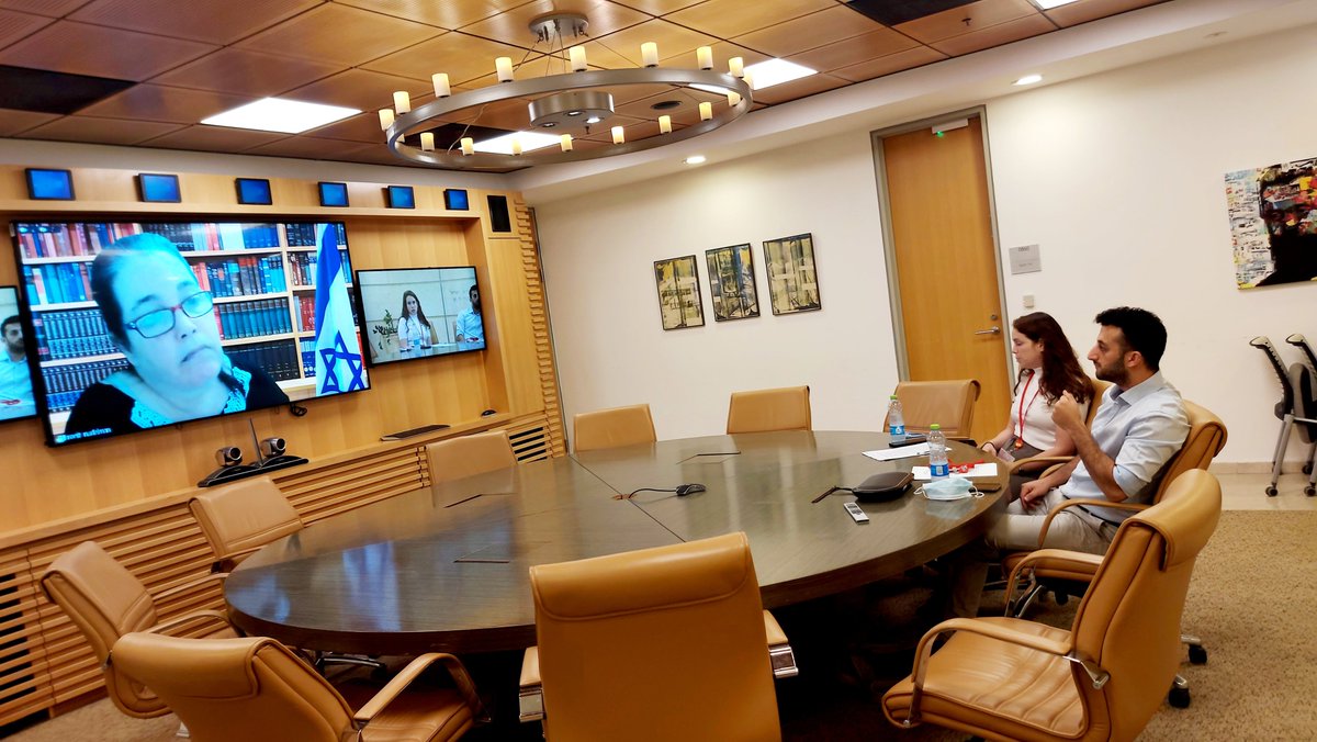 HAisenstark's tweet photo. It was a pleasure hosting today Tom Levi &amp; Talya Pore, who will represent Israel at the UN Youth Delegation Program. @ILYouthDelegate 

Each of them has a unique role to play as voices for their generation &amp; consultants for partner nations to develop solutions for a better world. https://t.co/sElqapll45