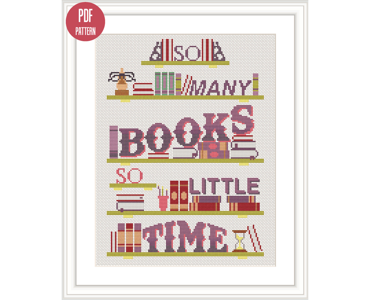 PurplePanzyXS's tweet photo. So Many Books, So Little Time. If, like me, you love both cross stitch and reading then you'll enjoy my latest pattern! https://t.co/BObyvMf9RV
@Etsy #crossstitch  #bookworms https://t.co/wtoZ2eT84J