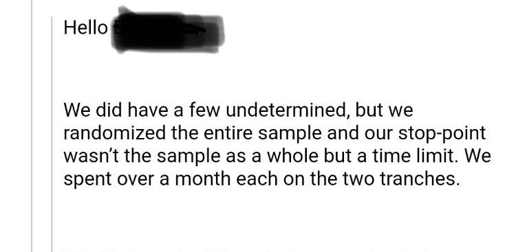GetAFreakinGrip's tweet photo. @AjmooreMoore “We counted that as Undetermined”

“Among the 227 matches in our sample that we could determine”

“We did have a few undetermined”

“Undetermined” is a category. Now do the math yourself. https://t.co/ePuQdN3pfC