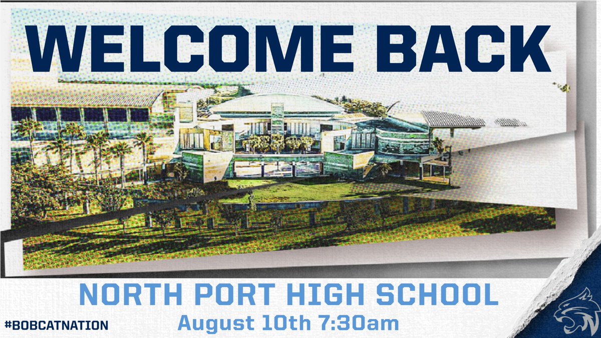 Welcome back #bobcatnation lets make this an amazing year #northportworks #northportwins #bobcatPRIDE #Positivety #Respect #Integrity #Discipline #Excellence