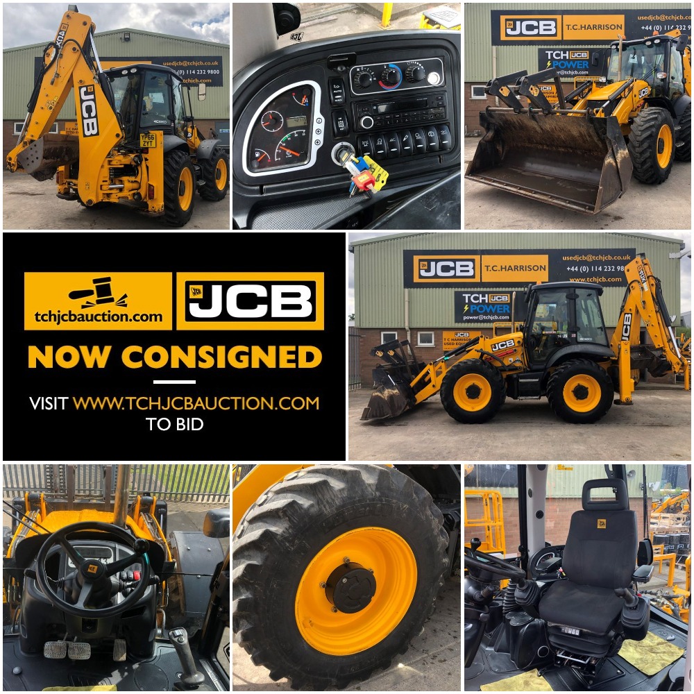 TCHarrisonJCB's tweet photo. 💥 Place your bid today! 💥
This used 2016 4CX is now consigned to our auction, click the link to view this machine and many more: : https://t.co/CFVTla9Ikp
#JCB #TCHJCB #JCBmachine #JCBauction #UsedJCB #JCB4CX #JCBfamily https://t.co/cy6UAyEdyd