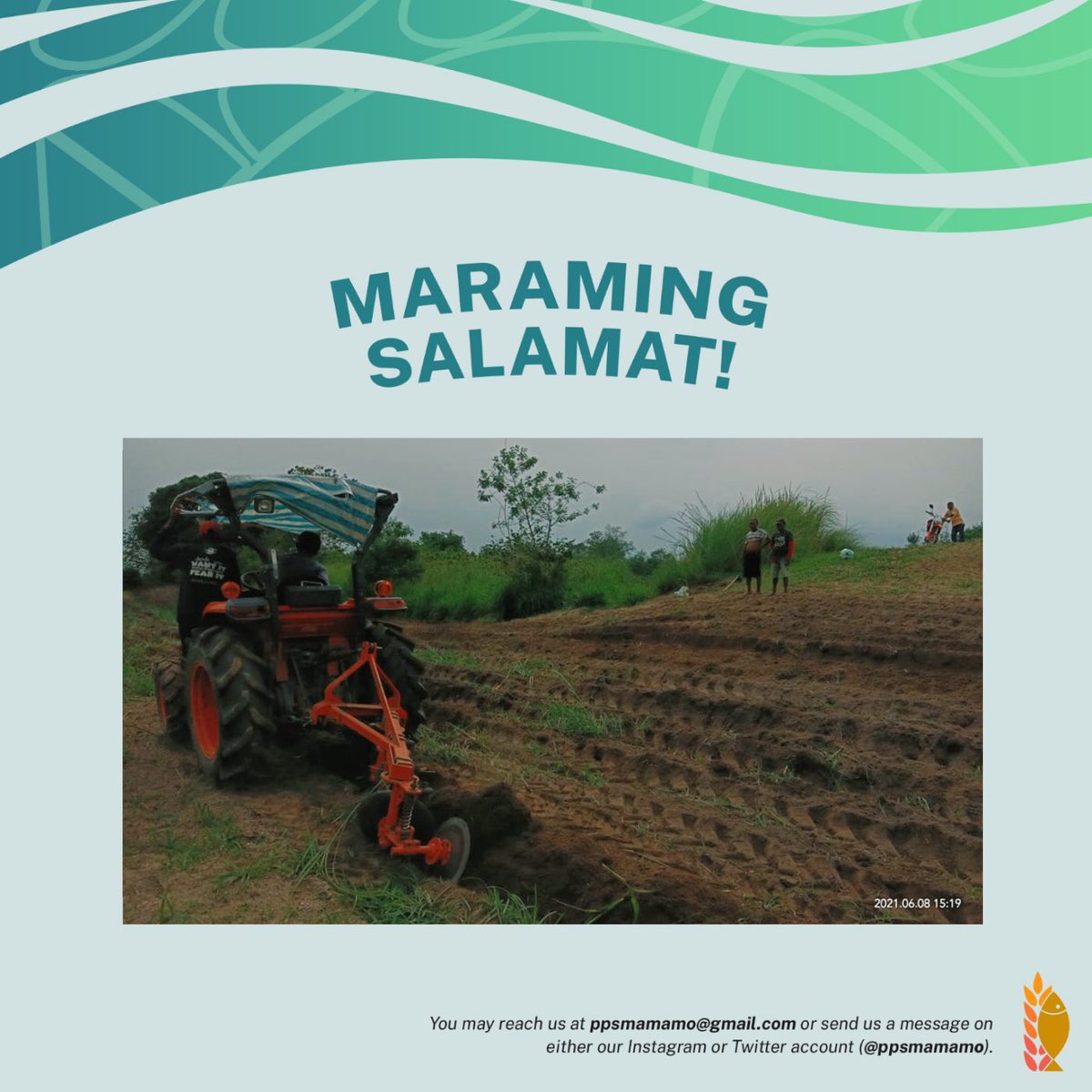 ppsmamamo's tweet photo. I SEE SOME GREENS 🥳👀 

Our farmers are happy with the help we provided to purchase radish seedlings! Once again, thank you for your support especially to @iUpliftPH and Ms. Niña Rodriguez (@ninalunarodrgz). 

#StandWithFarmers
#ParaSaMAMAMO 🇵🇭

(1/2) https://t.co/P45o8qdako