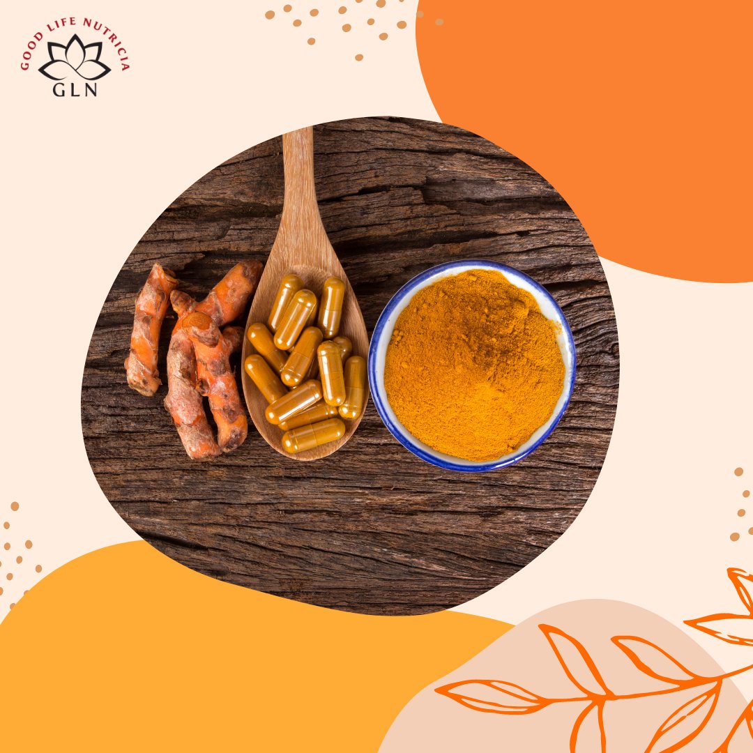 GoodNutricia's tweet photo. Research suggests that curcumin can help in the management of oxidative and inflammatory conditions, metabolic syndrome, arthritis, anxiety, and hyperlipidemia. 

#gln #curcumin95 #anticancer #immunitybuilding #antioxidant #dietarysupplement #supplement #vitamins https://t.co/qaGHSJZQb7