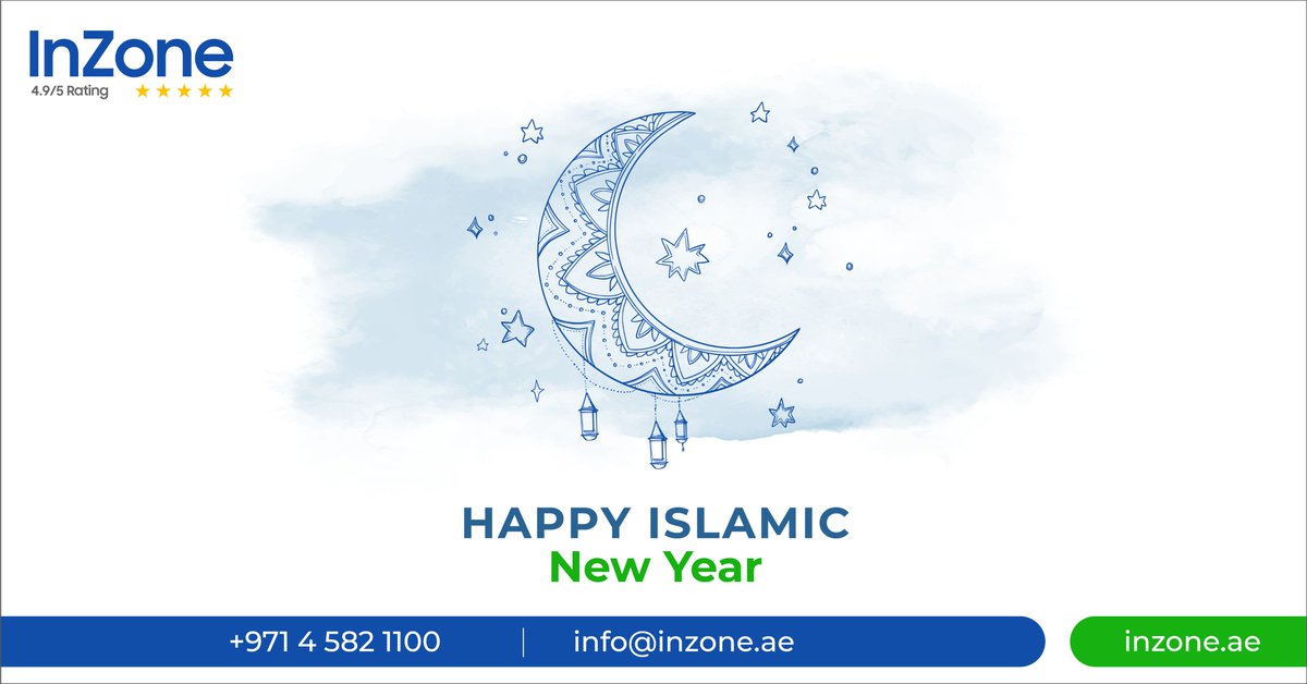 InZoneUAE's tweet photo. InZone wishes you and your family a very happy and blessed Islamic New Year.
 
#companyformation #businesssetup #businessadvisor #dubaibusiness #dubaientrepreneur #dubaiinvestment #dubaibusinesssetup #uaebusiness #investment #dubai #entrepreneur #investors #startup #inzone https://t.co/AoEviFjx1s