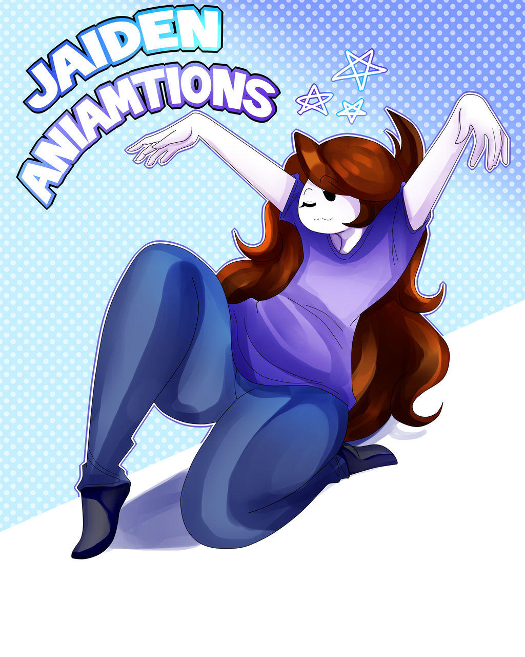 I made jaiden animations fanart