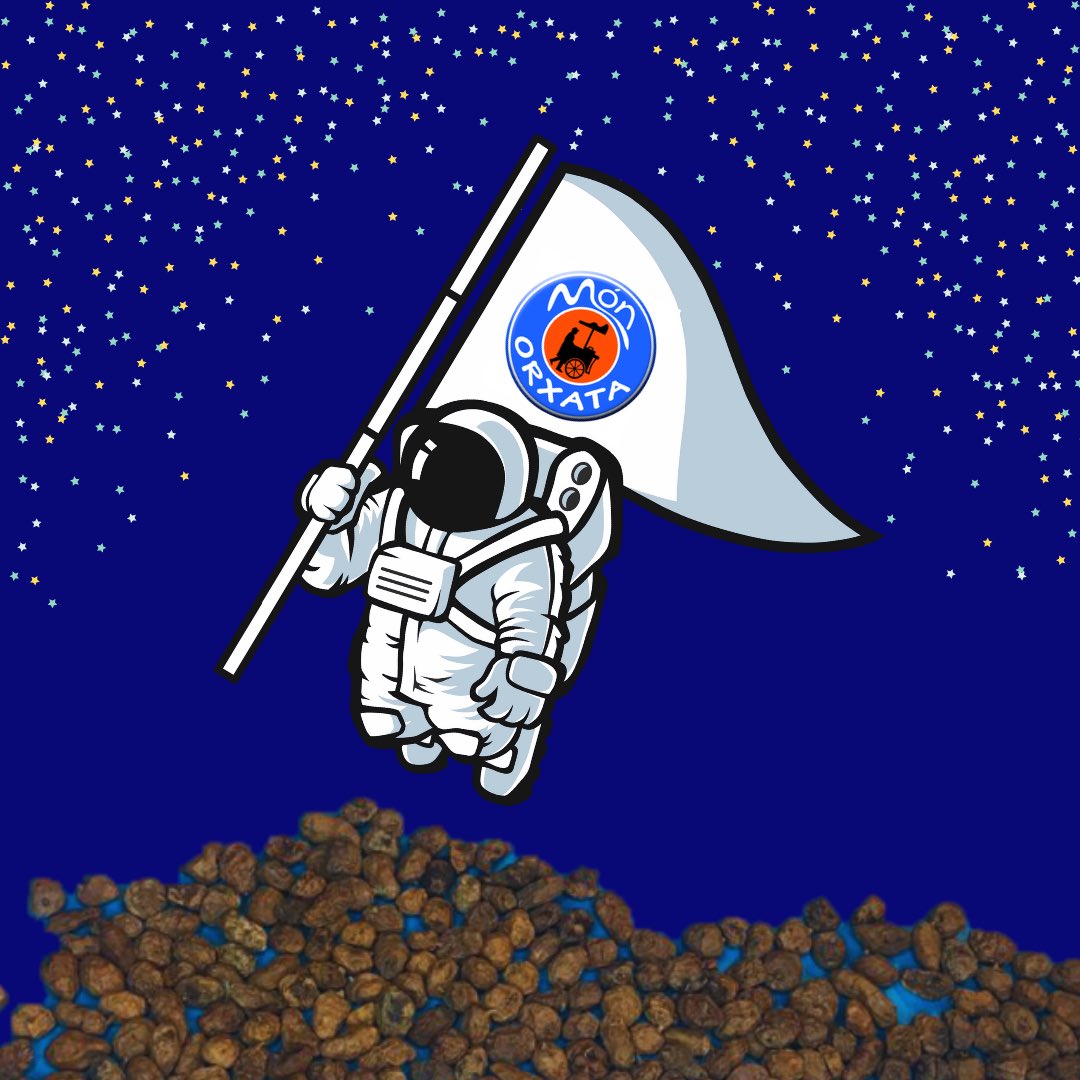 ¿Sabíais que los astronautas comen chufas en el espacio? 🪐La NASA 👨‍🚀 la catalogó como un superalimento adecuado para los viajes espaciales. 🤩 Favorecen a controlar la hipertensión por sus efectos vasodilatadores.🤩
#horchata #orxata #chufa #xufa #monorxata #alboraia #alboraya