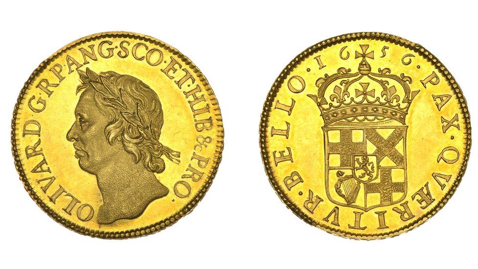 ringramcoins's tweet image. Cromwell coins are super collectable, someone paid £471,200 for this beauty. The hammer price was £380,000 #greatcoins #deeppockets bit.ly/2VEw6b6