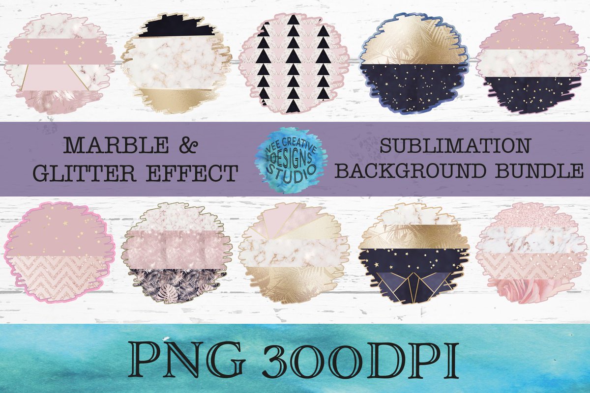 VCdesignsstudio's tweet photo. Sublimation Background Bundle - 10 Marble Glitter effect https://t.co/SO9agcx8b2 https://t.co/n4OWBWWB1S