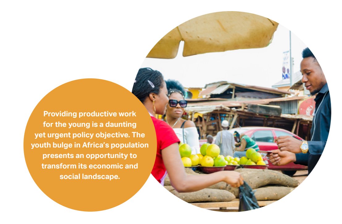 AcetforAfrica's tweet photo. Providing productive work for the young is a daunting yet urgent policy objective. The youth bulge in #Africa’s population presents an opportunity to transform its economic and social landscape.
#ATR3 #IntegratingtoTransform https://t.co/OWA4rqoNWL