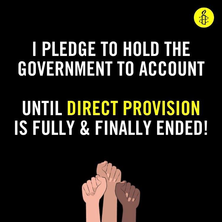 Join the pledge to #EndDirectProvision! Help us show the Government just how many people in Ireland will continue to hold them to account until this inhumane system is truly over. amnesty.ie/end-direct-pro… @amnestyireland @rodericogorman