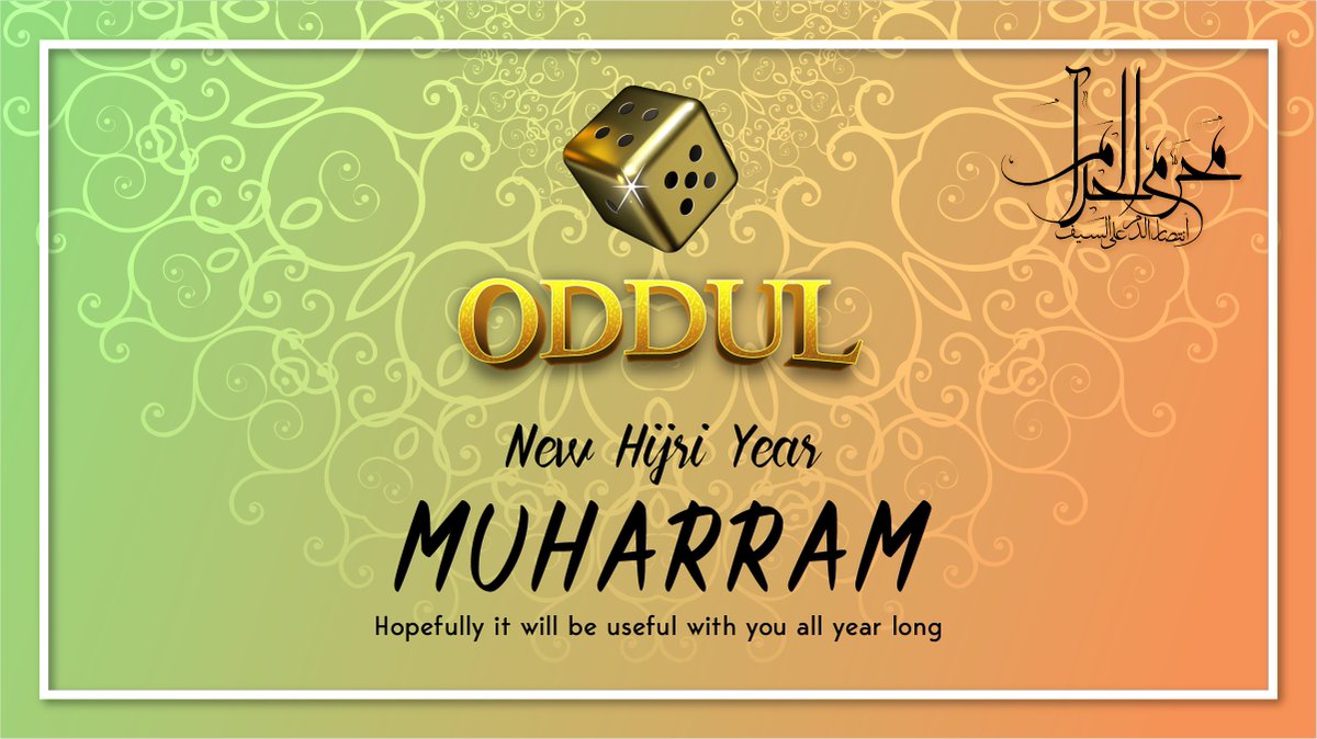 OddulOfficial's tweet photo. Happy New Islamic Year❤️
May ALLAH create this year full of Happiness, Joy Goodness, and Security for all Muslim members, and forgive our past sins. Ameen🤲
Happy Muharram❤️
#oddul #oportal #aportal #happynewyear #muharam #muqab #entertainment #luddo #ludo https://t.co/jFbQsiGadZ