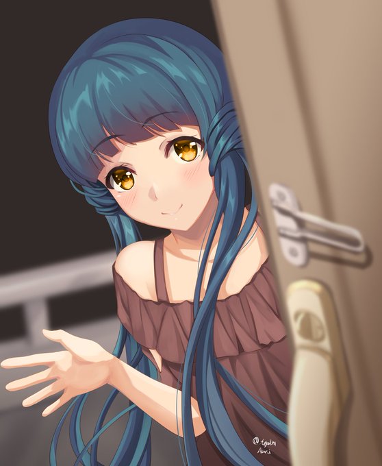 「来ちゃいました♪」
#北上麗花 #ミリシタ 