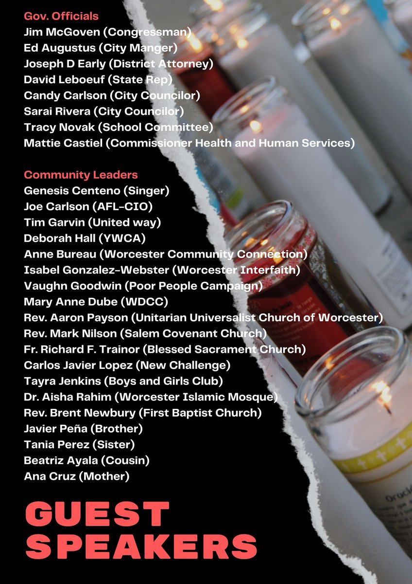 WorcesterInter1's tweet photo. Enough is Enough. Stop Gun Violence Now!
. The community will celebrate the life of Carlos M. Cruz and the many others who will be forever missed. We will meet this evening in front of City Hall at 5pm. 
 - *|https://t.co/WUvEV4073z|* https://t.co/rt24fo0PiC