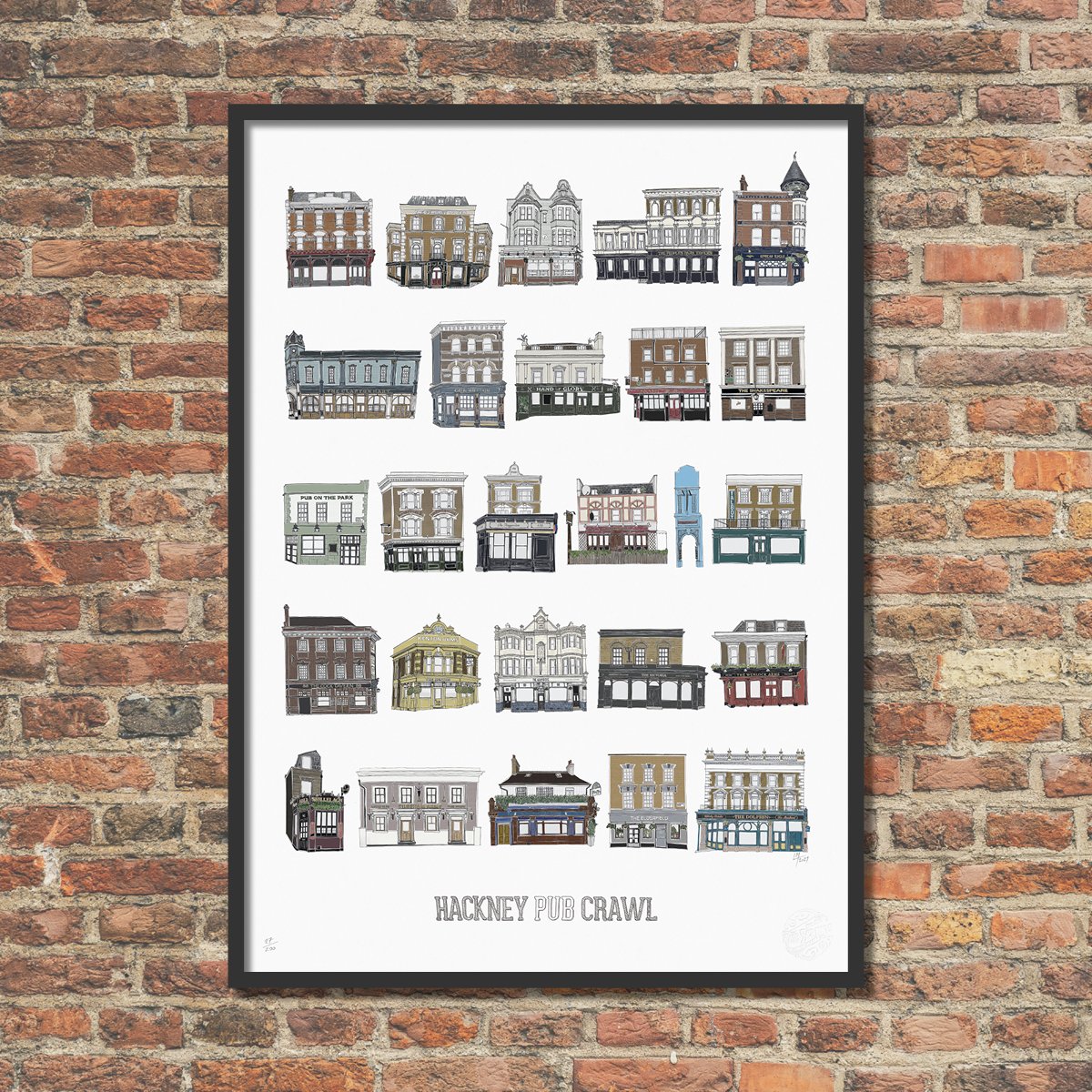 pubscrawlsuk's tweet photo. Enjoy a genuine East End #Hackney #Pub Crawl in the comfort of your own home! A new illustrated print collection featuring the borough’s favourite pubs, available for purchase now.

Go to https://t.co/gGHgtPfEin

10% of Hackney Pub Crawl profits go to  @HackneyWNS 

Cheers! 🍻 https://t.co/hR5JbyLw1e