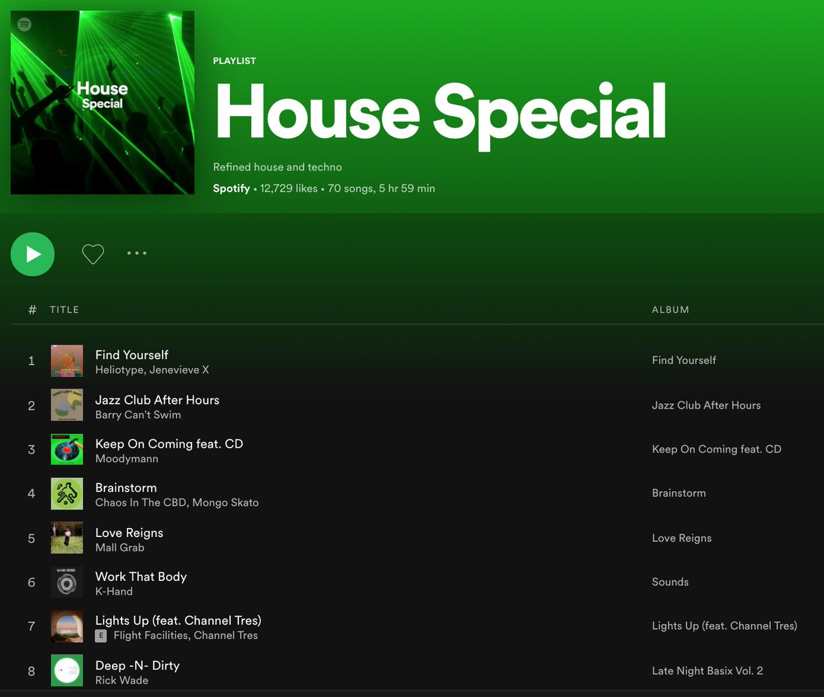 Big thanks to the <a href="/Spotify/">Spotify</a> editorial team for adding 'Find Yourself' <a href="/Armada/">Armada Music</a> <a href="/jenevievemusic/">Jenevieve</a> to House Special, cue it up here > open.spotify.com/playlist/37i9d…