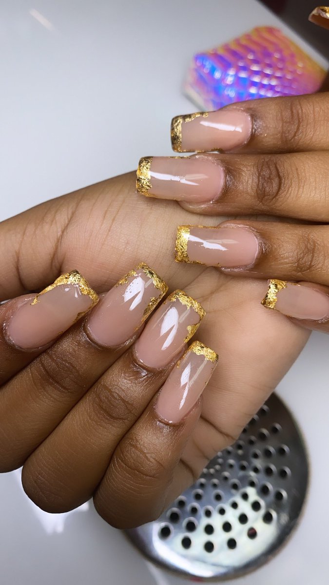 dollfacedbrey's tweet photo. #nails #Cleveland #nailart #clevelandnails #nude https://t.co/1Qn7bsW7GN