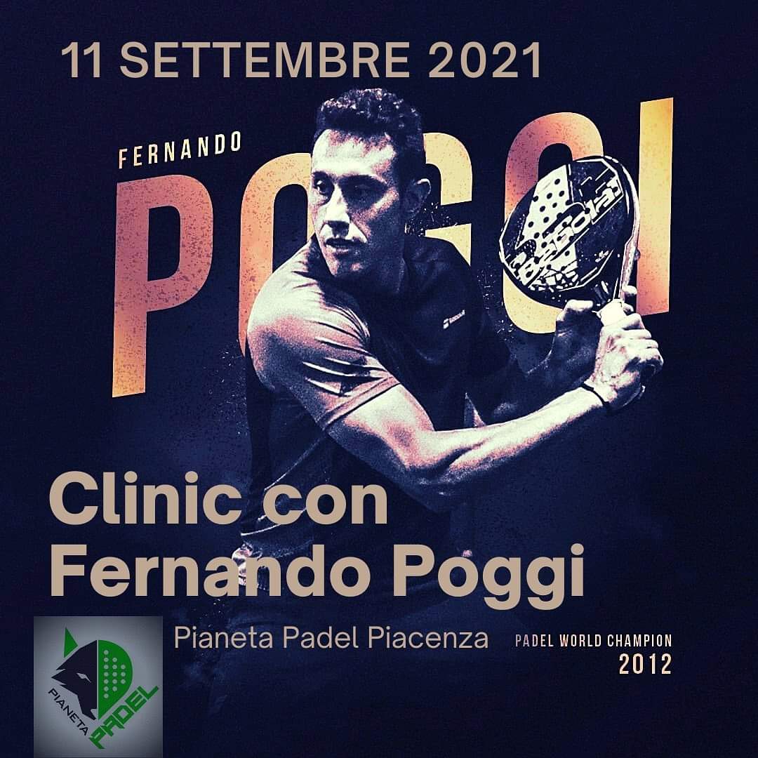 guiamundialdepadel (@laguiadelpadel) on Twitter photo 🎓 El gran <a href="/fernandopoggi/">Fernando Poggi</a> brindará un clinic en el club Pianeta Pádel Piacenza.
📆 La actividad será el sábado 11 de septiembre de 2021.
#GuiaMundialDePadel 🎓 El gran <a href="/fernandopoggi/">Fernando Poggi</a> brindará un clinic en el club Pianeta Pádel Piacenza.
📆 La actividad será el sábado 11 de septiembre de 2021.
#GuiaMundialDePadel