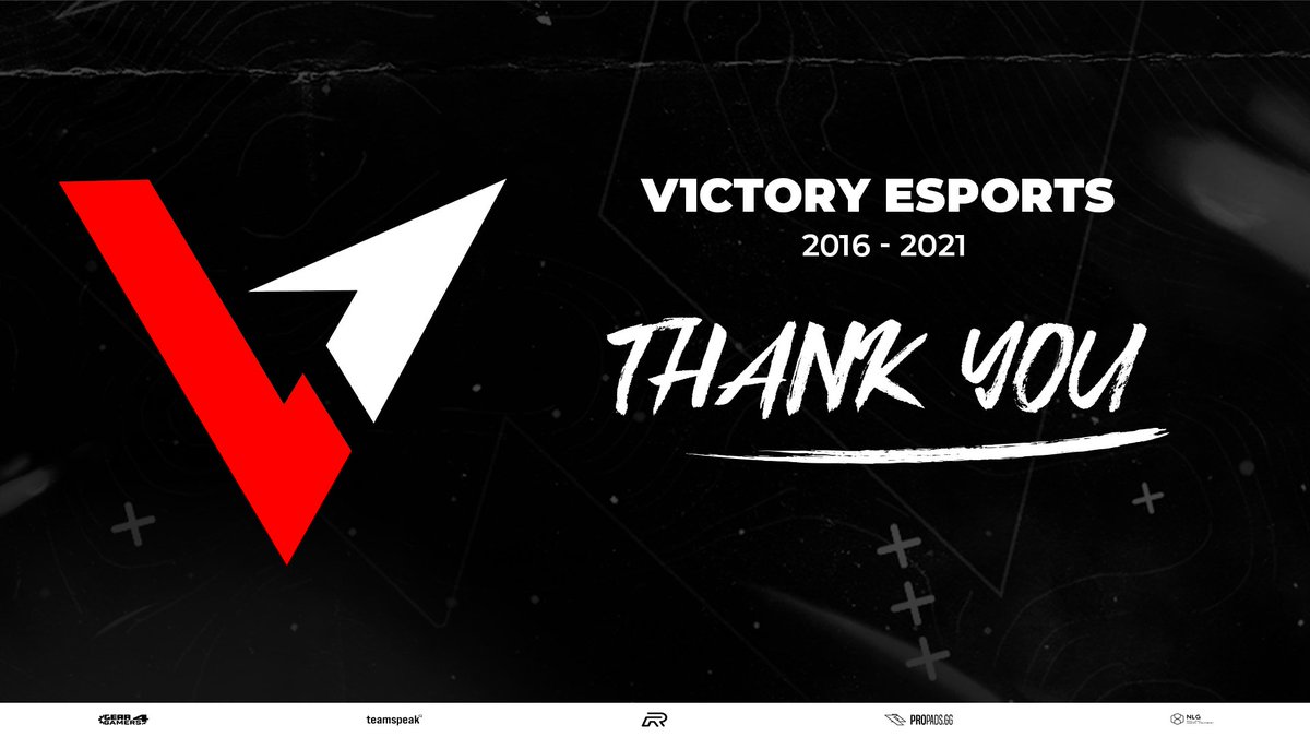 [#FAREWELL]

V1CTORY Esports is closing its doors after 5 years indefinitely

We'd like to say THANK YOU to all our partners over the years, but most importantly, to our players and supporters

It's been an incredible time with many ups and downs, but we couldn't be more grateful