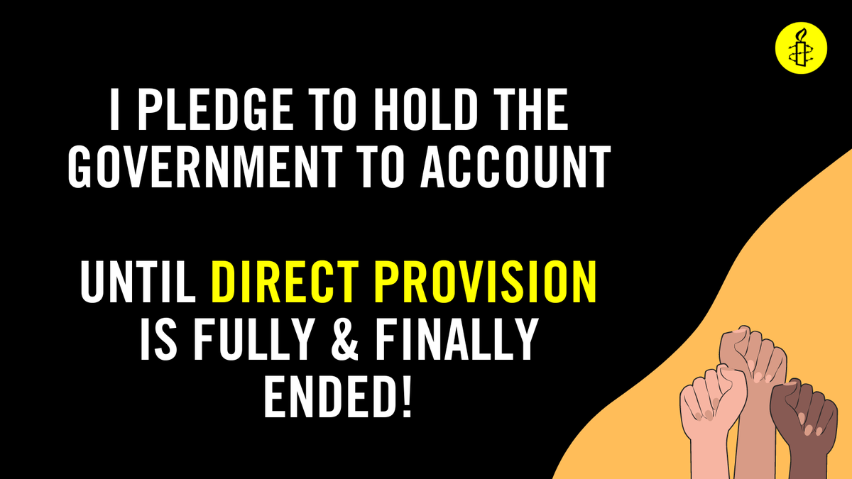We're supporting the <a href="/AmnestyIreland/">Amnesty Ireland</a> pledge to #EndDirectProvision! Let the Government know that ending this cruel system must be a priority, and you won't give up until asylum seekers are treated with dignity! amnesty.ie/end-direct-pro… <a href="/rodericogorman/">Roderic O’Gorman TD</a>