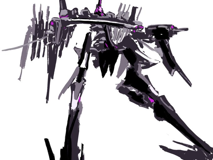 めっためたに雑に描くとちゃんと形見たりちゃんと線引いたりみたいなめんどいしんどい部分がなくなって気持ちよさだけが残るんよね…… 