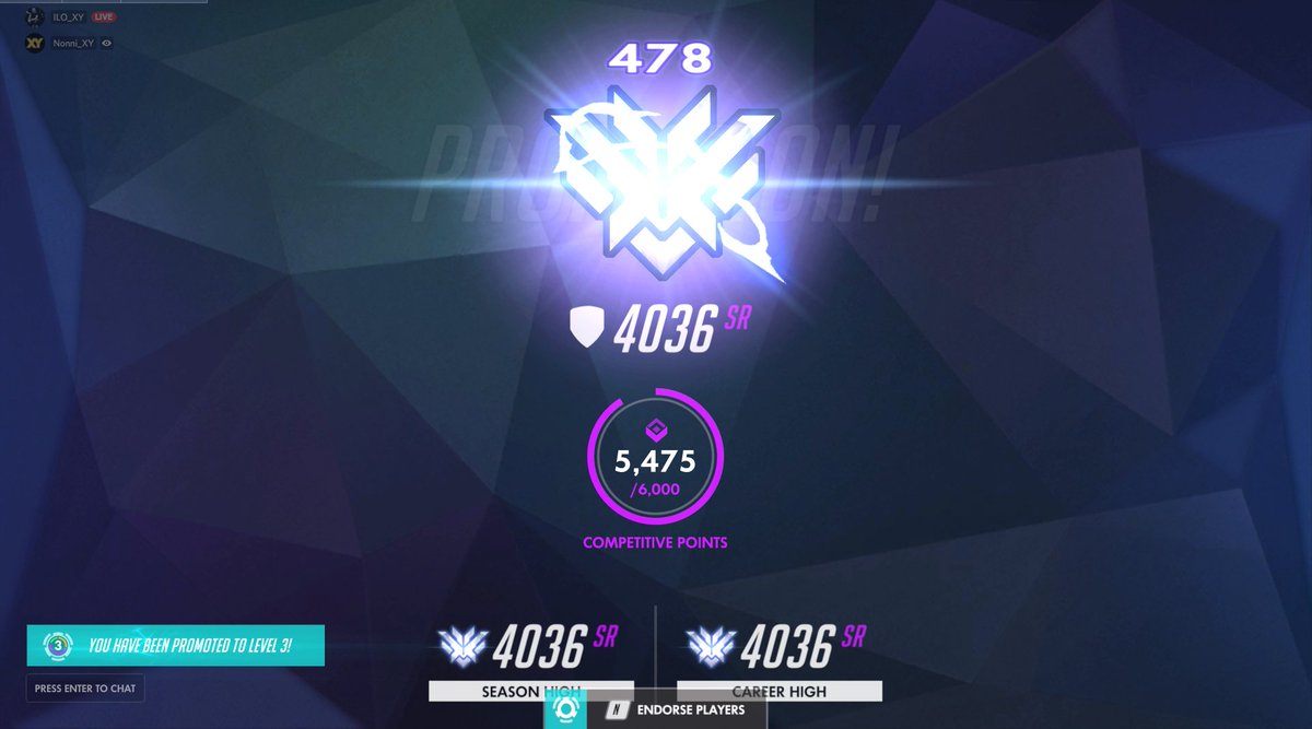 ILO__ow's tweet photo. Hit a new peak today😁 I know it's low GM but I'm still really proud of myself considering I only just got a PC in November of 2019. POG https://t.co/tpxLriTH7B