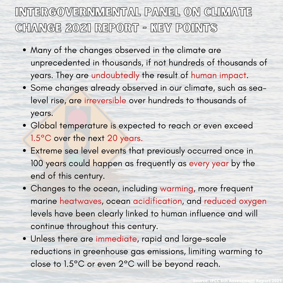 ProjectSeagrass's tweet image. The IPCC have released a new report which concludes that climate change is widespread, rapid and intensifying.

Not acting is not an option. There are many things we can do as individuals but we must also keep putting pressure on global leaders.

The time to act is now🌎