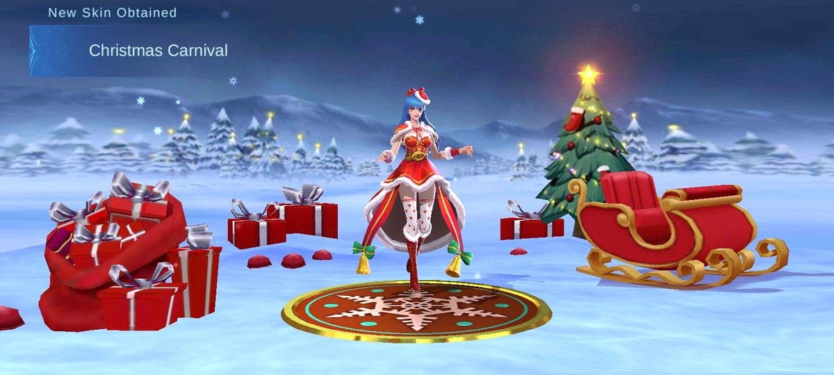 Kcirde2's tweet photo. I just obtained a new skin Christmas Carnival in Mobile Legends: Bang Bang! Let's face off against the world's best MOBA players together! 
https://t.co/TUsXoXIvIH https://t.co/XshGtkcBwp